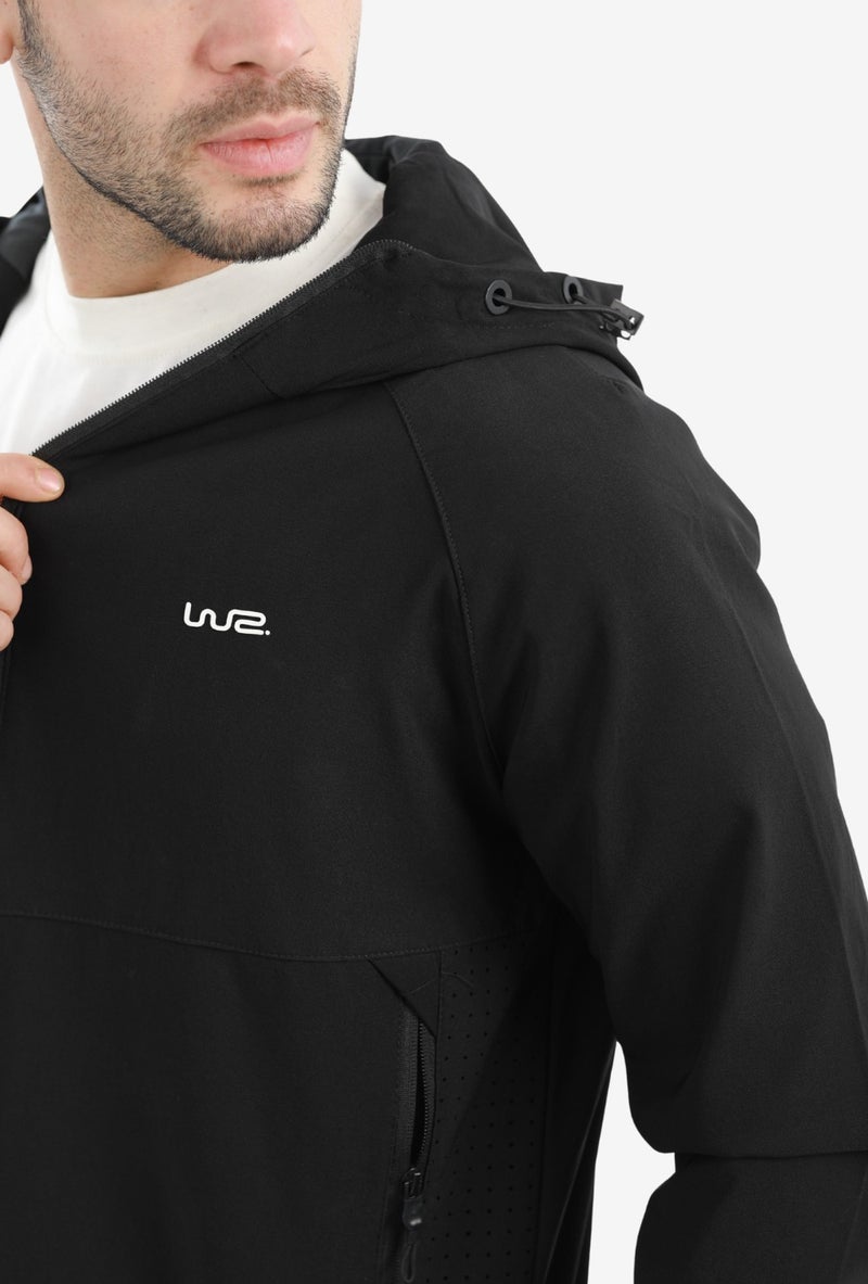 WHITE RABBIT Jacket soft with lining-Black - Image 4